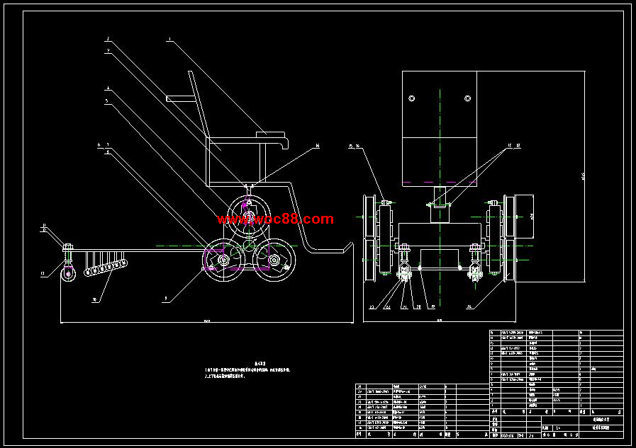 自动换刀机械手设计（全套CAD图纸） | 编号11预览图