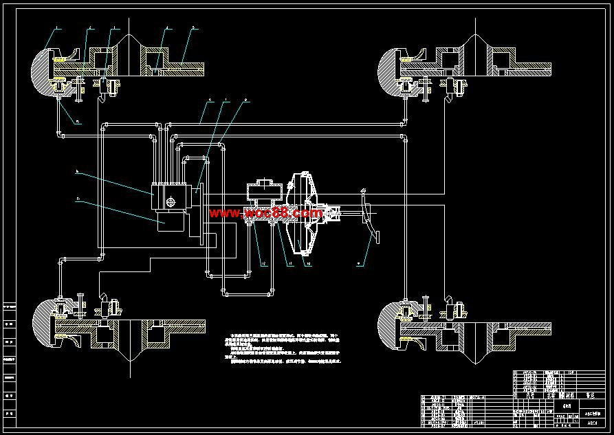 【终稿】HQF600型FASE一级方程式赛车车架优化设计【含整套CAD图纸】
